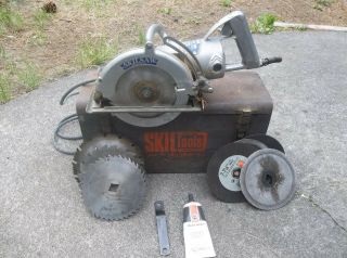 Vintage Skil 825 8 - 1/4 " Circular Saw W/ Case