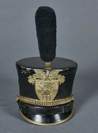 Usma West Point Cadet Army Military Tar Bucket Hat Pom Parade Helmet