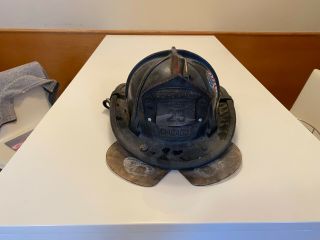 Vintage Cairns Chicago Fire Department Engine 23 Firefighter Helmet