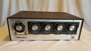 Sears Silvertone Model 1029 Vintage Stereo Tube Amplifier 6bq5 Parts