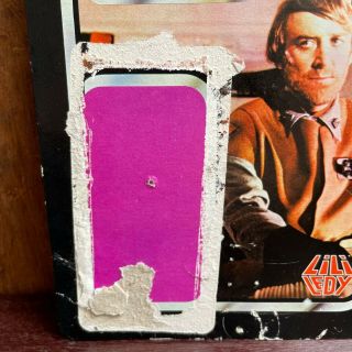 GENERAL MADINE CARD BACK LILI LEDY MEXICAN 80 ' S VINTAGE STAR WARS MEXICO RARE 3