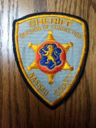Rare Nassau County Sheriff 