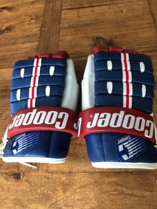 Vintage Cooper Hockey Gloves