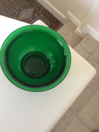 Peking glass green bowl 2