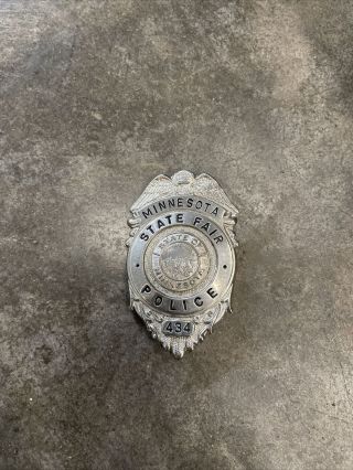 Minnesota State Fair Police Badge 434,  Collectible,  Police Officer Badge