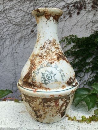 1895 York & Cuba Mail Steamship Water Pitcher From Ss Cienfuegos Shipwreck