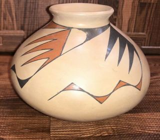 Mata Ortiz Casas Grandes Pueblo Vintage Pot By Master Potter Hilario Quezada Sr.