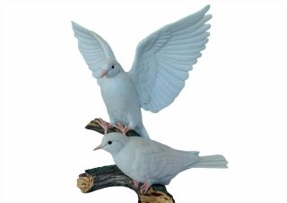 Dove Figurine Sculpture Homco Masterpiece Porcelain Home Interior Gift Bird Love