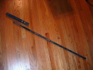 [sma67] Japanese Samurai Sword: Mumei Yari W Pole And Saya