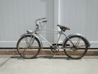 Monark Silver King 1937 Adult Male Aluminum Bicycle 24 " Wheel Size