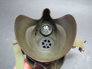 1944 AAF A - 14 Medium Oxygen Mask With Microphone - Cond. 5
