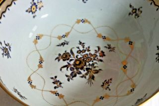 Fine,  Chinese Export Cobalt and Gold Punch Bowl 3