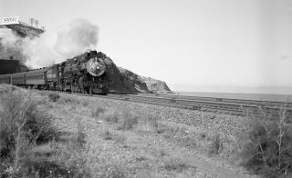 Thirty Six (36) Southern Pacific Steam Locomotive Vintage B&w Negatives