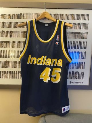Champion - Indiana Pacers Rik Smits Vintage Jersey (1997)