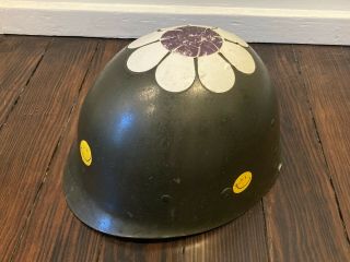Civil Rights Era Vietnam Protest Westinghouse Helmet Liner With Period Stickers