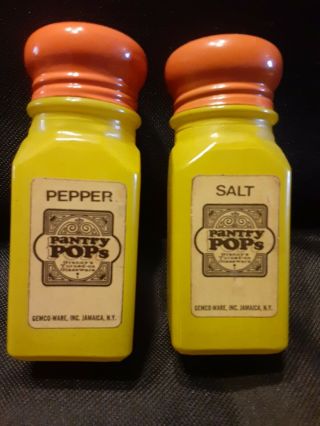 Gemco - Ware Pantry Pops Salt And Pepper Shakers