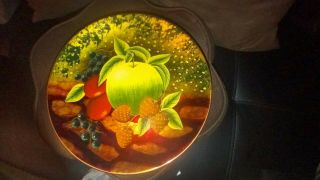 1 Vintage Oriental Accent 10 " Collector Plate Fruits