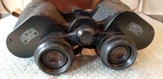 Vintage Carl Zeiss Jena " Jenoptem " 10 X 50w Binoculars German Made In Case