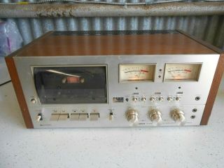 Vintage Pioneer Ct - F9191 Stereo Cassette Tape Deck Player But Needs Help