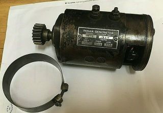 American Indian Motorcycle Warrior Scout Chief Vertical Twin Generator / Dynamo