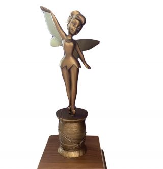 Disney Bronze Tinker Belle Statue 25 Year Cast Member Service Award