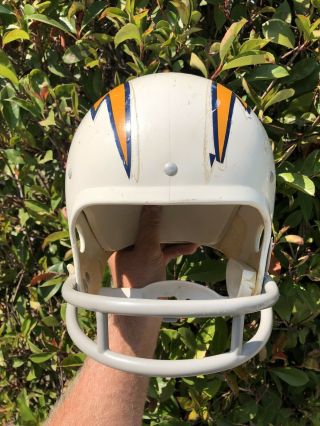 Vintage Rawlings Hnfl San Diego Chargers Football Helmet Medium - Freeship