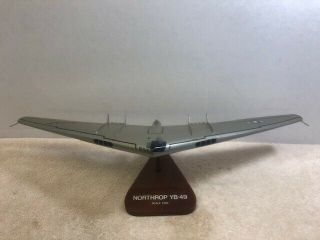 Usaf Northrop Yb - 49 Flying Wing Desk Top Display Jet Model 1/100 Airplane