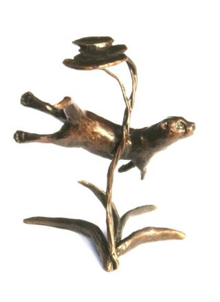 Otter Miniature Solid Bronze By Butler And Peach Gift Boxed (2017)