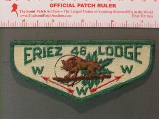 Boy Scout Oa 46 Eriez First Flap 4536jj