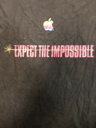 Mission Impossible 1996 Tom Cruise Promo Movie Mac Xl Vintage Apple T - Shirt Rare