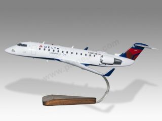 Bombardier Crj - 200lr Delta Connection Endeavor Air Handcrafted Display Model