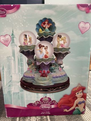 Disney Snowglobes - The Little Mermaid - Daughters Of Triton -