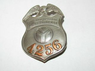 CHICAGO SPECIAL POLICE PATROLMAN 4256 BACK IS STAMPED C.  H.  HANSON CO.  Chicago 2