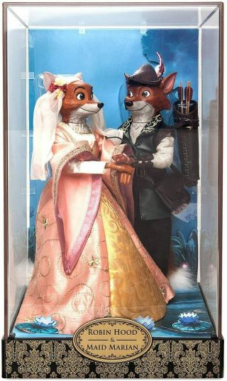 Limited Edition Disney Designer Doll Robin Hood And Marion Fairytale Series Bnib