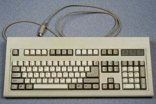 Vintage Chicony Kb - 5981 Mechanical Clicky Keyboard.  White Alps Switches.