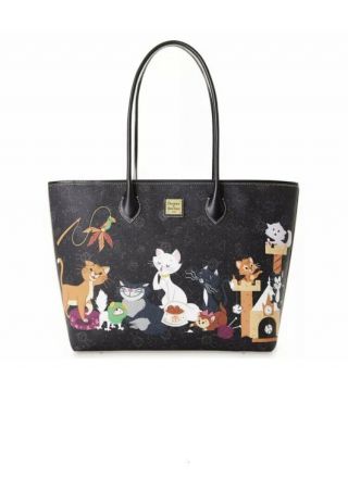 Nwt Disney Dooney And Bourke Cats 2020 Tote Bag Purse
