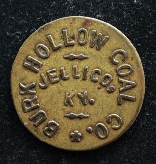 Kappys G2353 Good For 5 Cents Company Store Script Token Blue Hollow Coal Co Ky