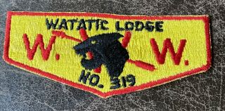 Boy Scout Oa 319 Watatic Vintage S1