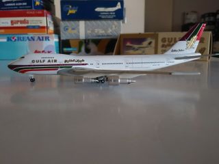 Blue Box Gulf Air Boeing 747 - 200 1:400 Od - Agi Rare Like Aeroclassics Gemini Jets