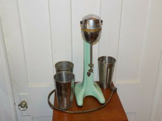 Vintage Hamilton Beach No.  55 Mixer W/ Cups
