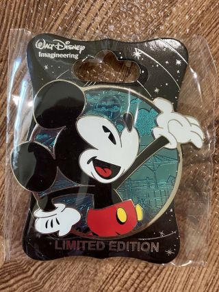 D23 Wdi Disney Mickey Through The Years Profile Pin Shorts