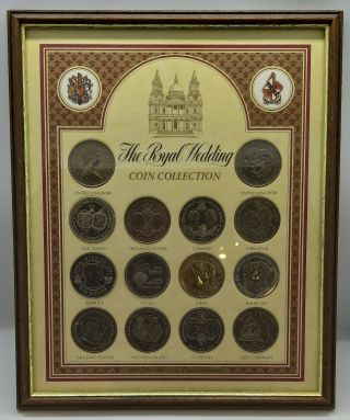 The Royal Wedding Prince Charles And Diana 14 Crown Coins Set