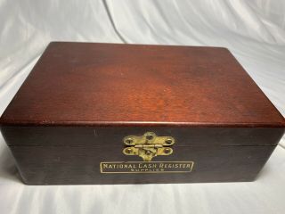 National Cash Register Supplies Box Vintage