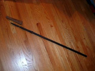 [smb59] Japanese Samurai Sword: Yari Spear With Pole And Saya
