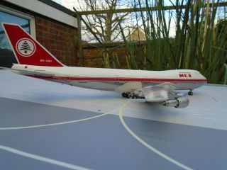 INFLIGHT 200 1/200 SCALE BOEING 747 - 200 MEA AIRLINES OD - AGH IF742ME1219P 3