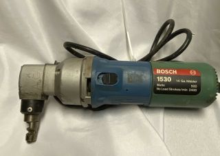 Vintage Bosch 1530 14 Gauge Electric Sheet Metal Nibbler 115v