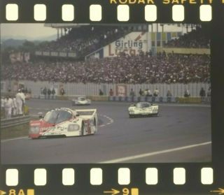 100 Motor Racing Negatives - Group C Sportscar Race,  Le Mans 1983