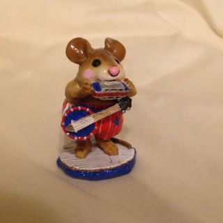 Wee Forest Folk M - 196a One Mouse Band Rwb