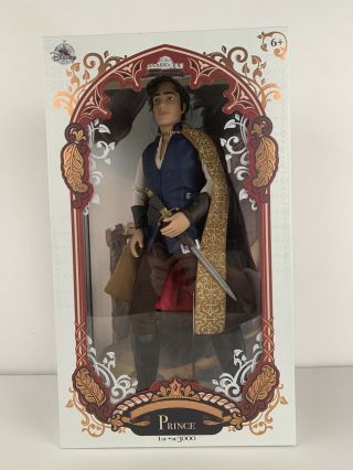 Disney Store Snow White Prince Limited Edition 17 " Doll Le 3500