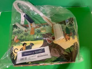 Nwt Disney Dooney & Bourke Jungle Book—retired—original Packaging Tote Bag